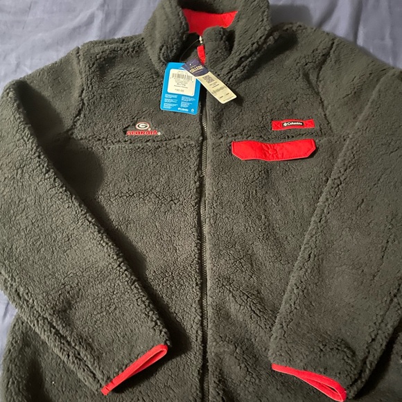 Columbia Sweaters - Georgia Bulldogs Women’s Columbia Full Zip Sweater